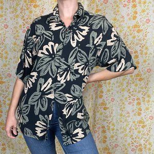 VINTAGE Short Sleeve Button Down Shirt | L-Uomo | E13